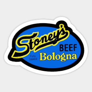 Stoney's Bologna - Transparent Sticker